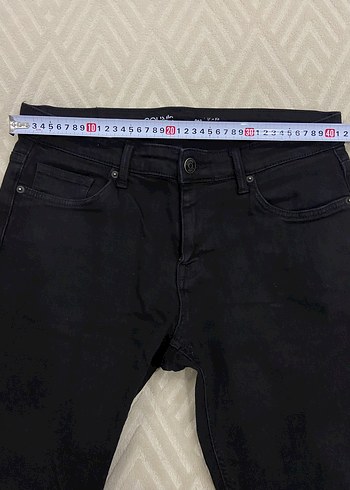 Siyah Erkek Jean Kot Pantolon - Görsel 3