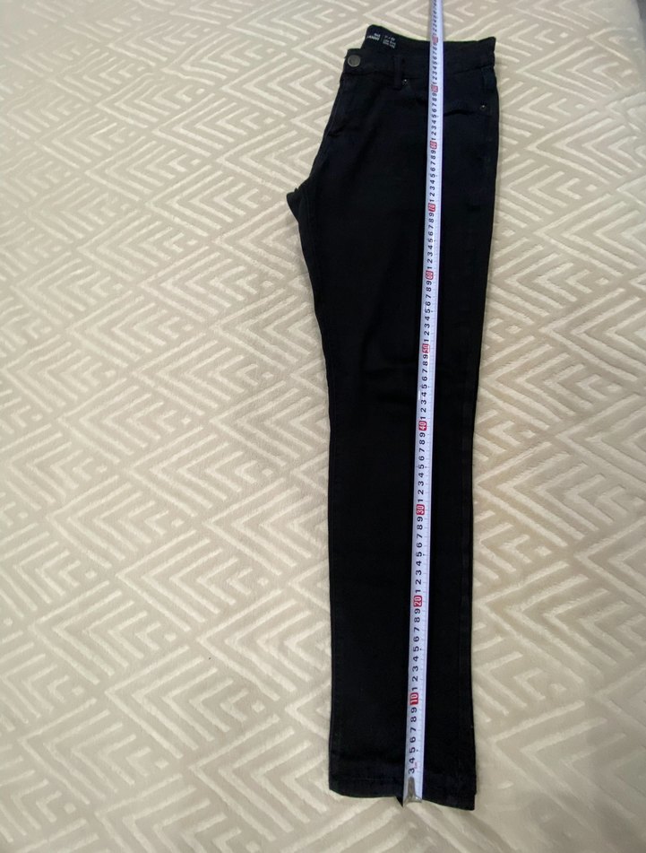 Siyah Erkek Jean Kot Pantolon - Görsel 2