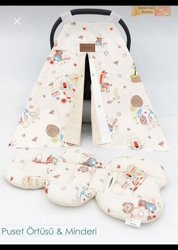 Çok Renkli Baskılı Çocuk Uyku Seti - Görsel 2