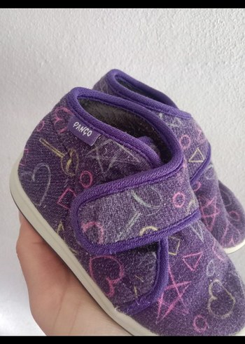 Kız Çocuk Mor Bağcıksız Ev Terliği - Görsel 2