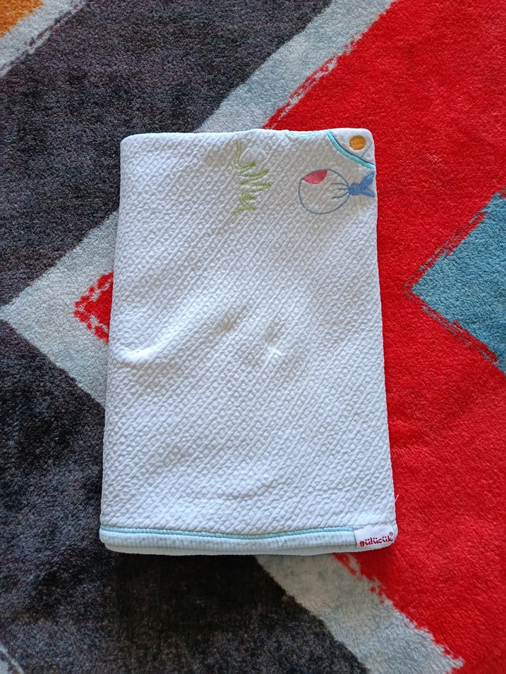 Nakışlı Çok Renkli Bebek Battaniyesi - Görsel 3