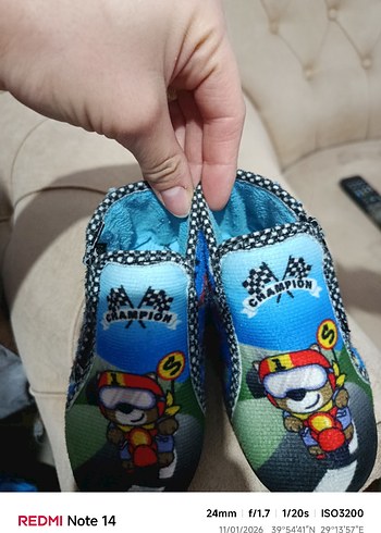 Renkli Erkek Bebek Botları Kaydırmaz Tabanlı - Görsel 7