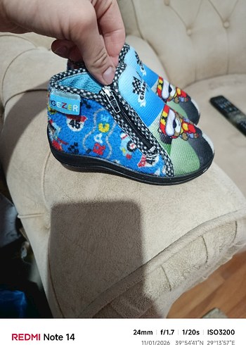 Renkli Erkek Bebek Botları Kaydırmaz Tabanlı - Görsel 2