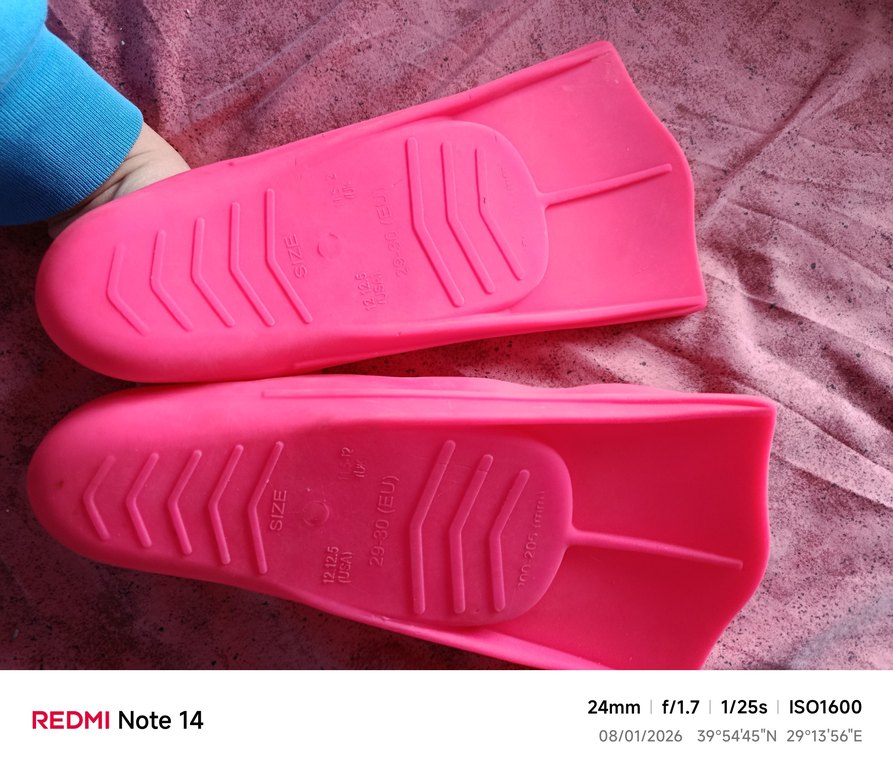 Çocuklar için Pembe Yüzme Paleti - Görsel 3