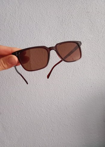 Kadın Kahverengi Transparan Retro Gözlük