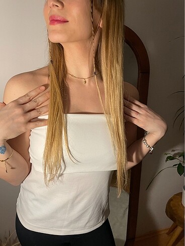 m Beden trendyolmilla Beyaz bustiyer