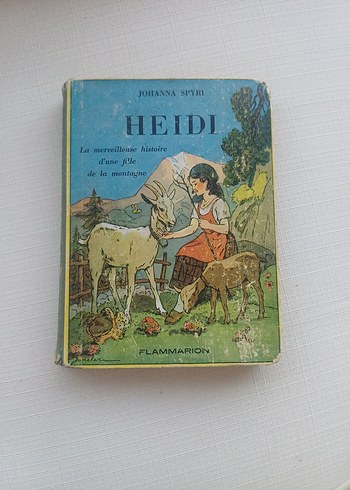 HEIDI 1933 BASIMI FRANSIZCA 168 sayfa