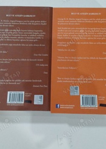 Beden George R. R. Martin - Kargaların Ziyafeti 2 Cilt