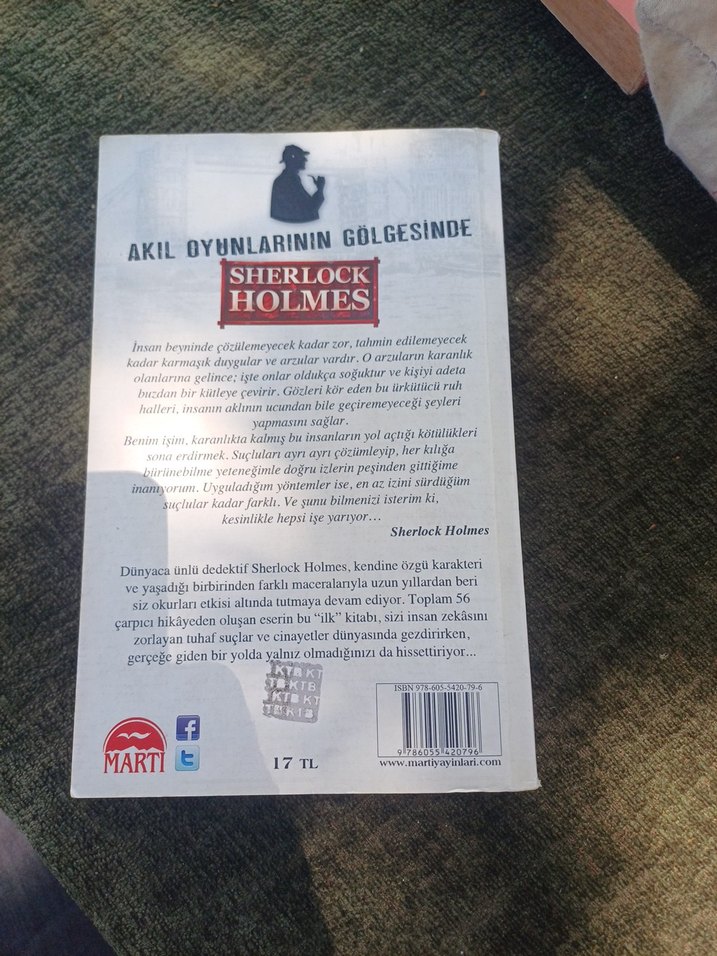 Sherlock Holmes Akıl Oyunlarının Gölgesinde Kitap - Görsel 3