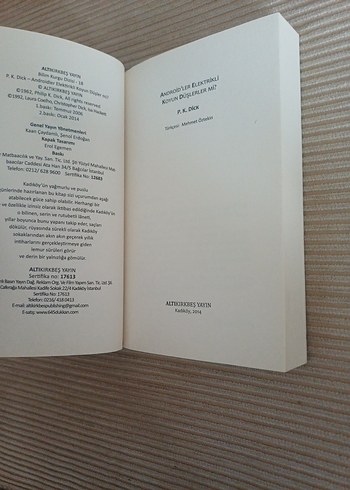 Androidler Elektrikli Koyun Düşler Mi? Kitap - Görsel 4
