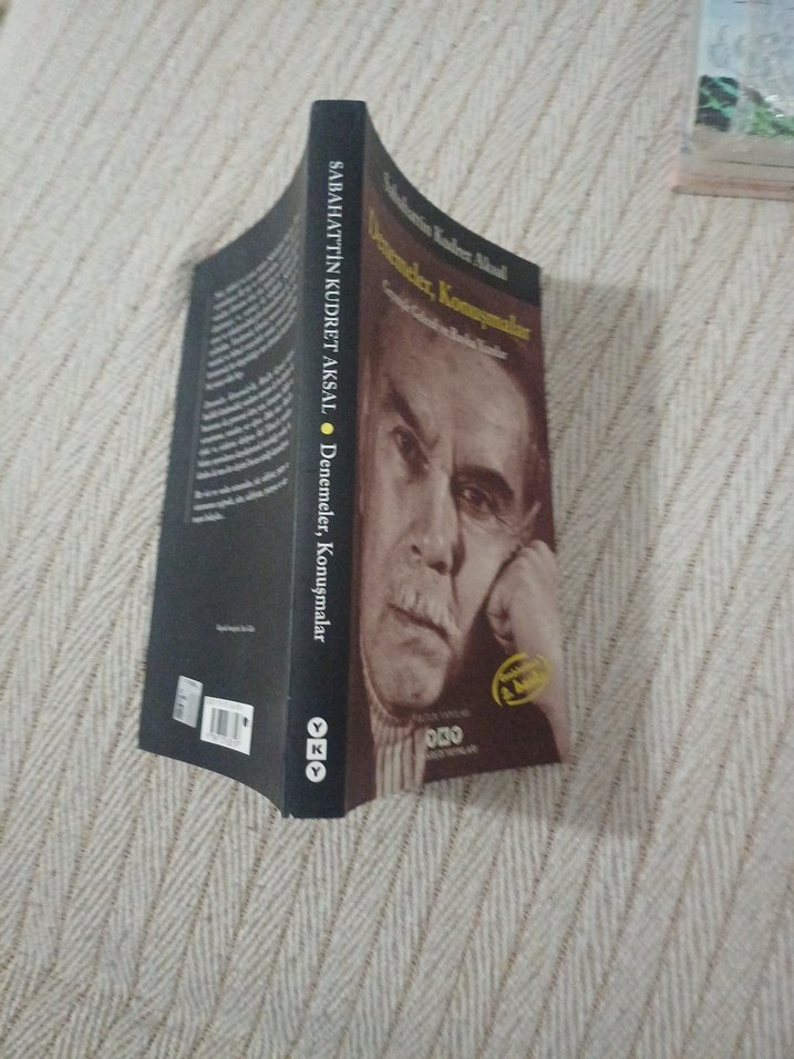 Denemeler, Konuşmalar - Sabahattin Kudret Aksal - Görsel 2