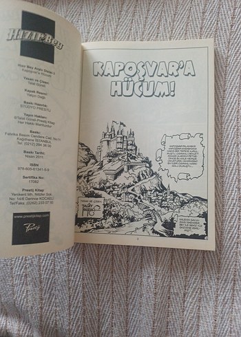 Hızır Bey - Kaposvár'a Hücum! Çizgi Roman - Görsel 3