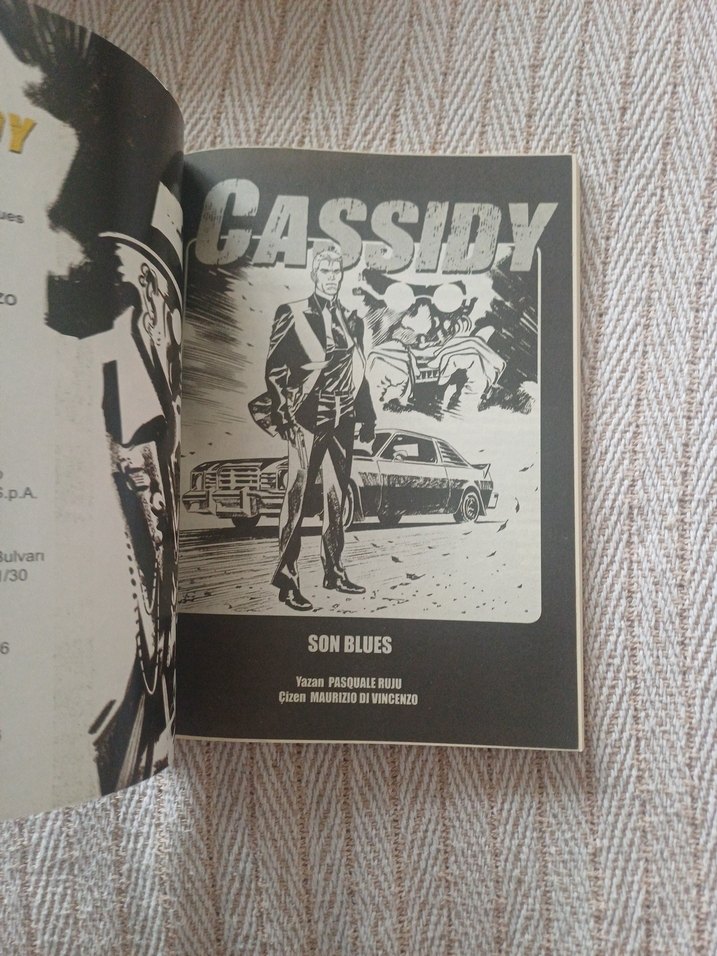 Cassidy Son Blues Çizgi Roman - Görsel 3