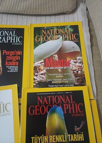 National Geographic Dergi Seti 13 adet - Görsel 7