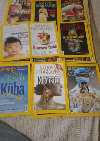 National Geographic Dergi Seti 13 adet - Görsel 4