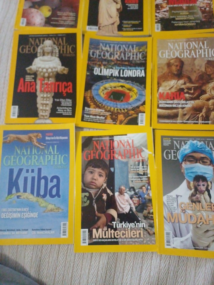 National Geographic Dergi Seti 13 adet - Görsel 3