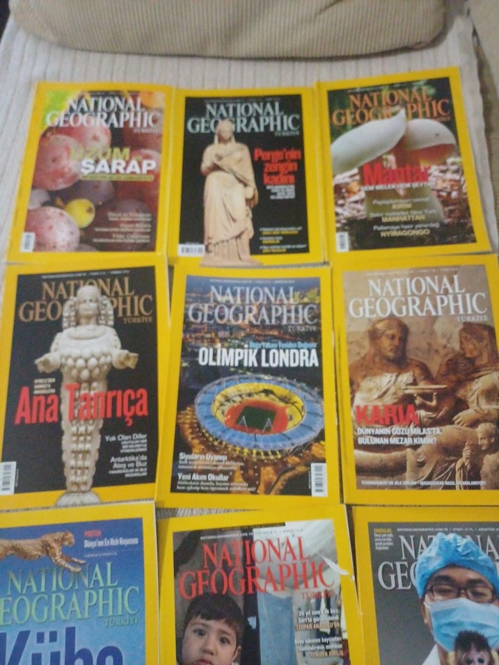 National Geographic Dergi Seti 13 adet - Görsel 2