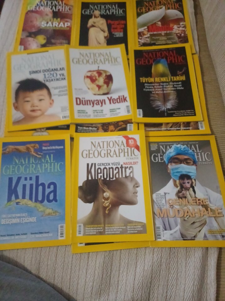 National Geographic Dergi Seti 13 adet - Görsel 4