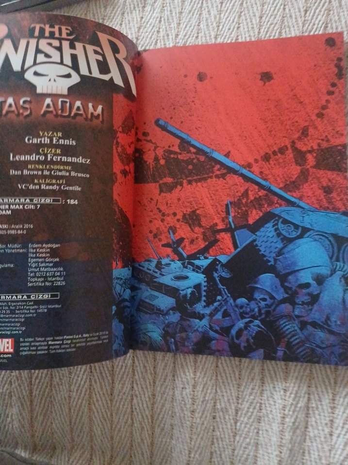 The Punisher: Taş Adam Çizgi Romanı - Görsel 3