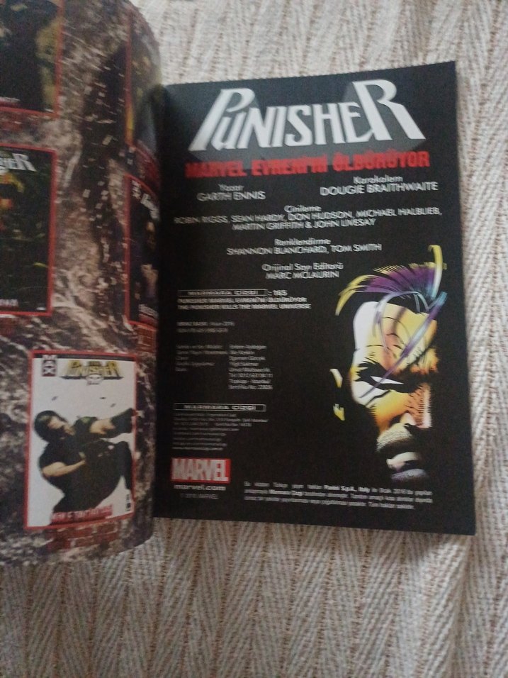 The Punisher: Marvel Evrenini Öldürüyor Çizgi Roman - Görsel 4