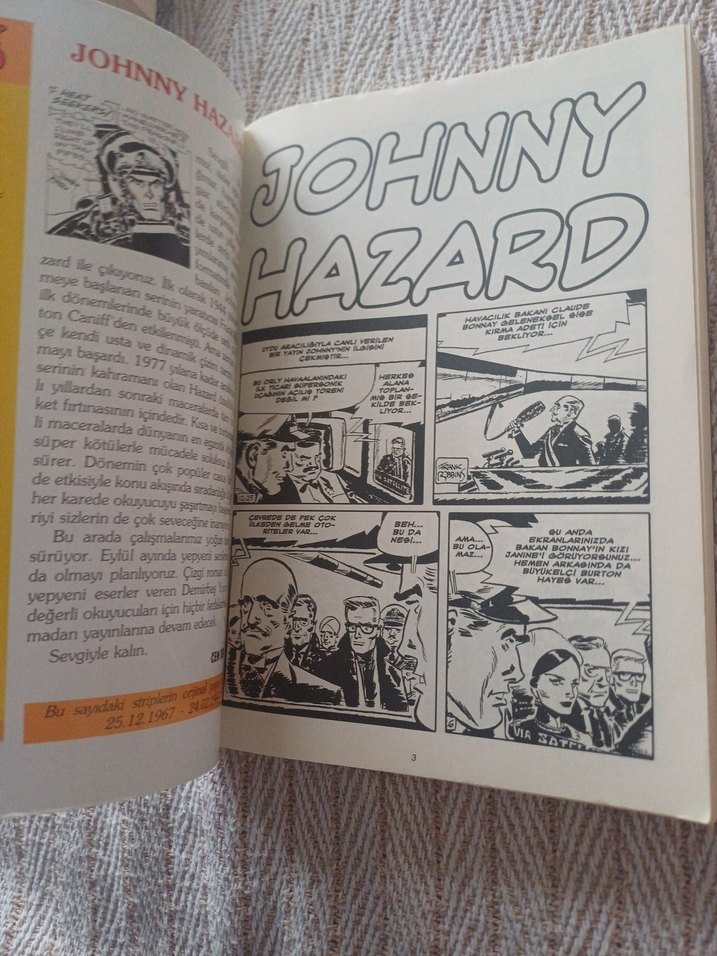 Johnny Hazard Çizgi Romanı - Cilt 1 - Görsel 3