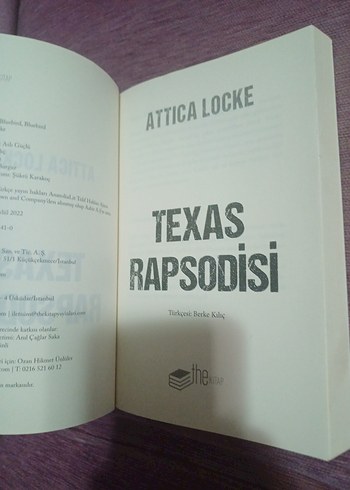 Beden Texas Rapsodisi - Attica Locke