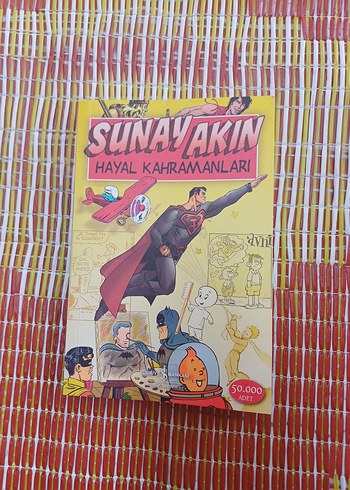 Sunay Akın Hayal Kahramanları Çizgi Romanı