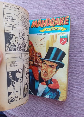 Beden MANDRAKE ALBUM SERIDEN 4 CILT BIRADA album 82-83-84-85