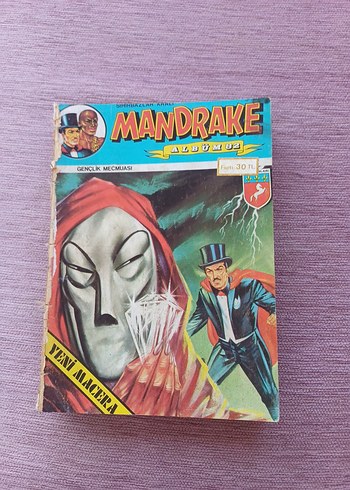 MANDRAKE ALBUM SERIDEN 4 CILT BIRADA album 82-83-84-85