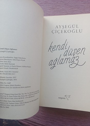 Beden Renk Kendi Düşen Ağlamaz - Ayşegül Çiçekoğlu