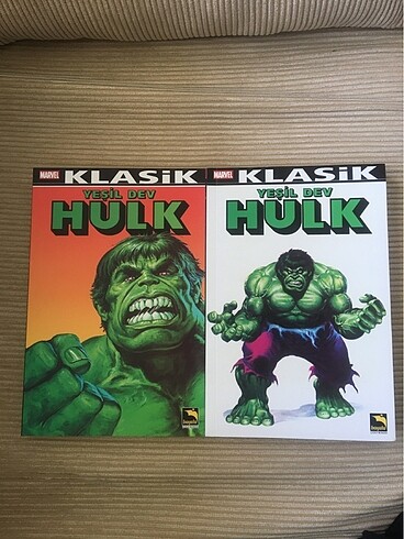 Yeşil dev hulk klasik 3-4 ciltler yeni