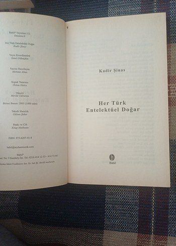 Beden Her Türk Entelektüel Doğar - Kadir Şinas