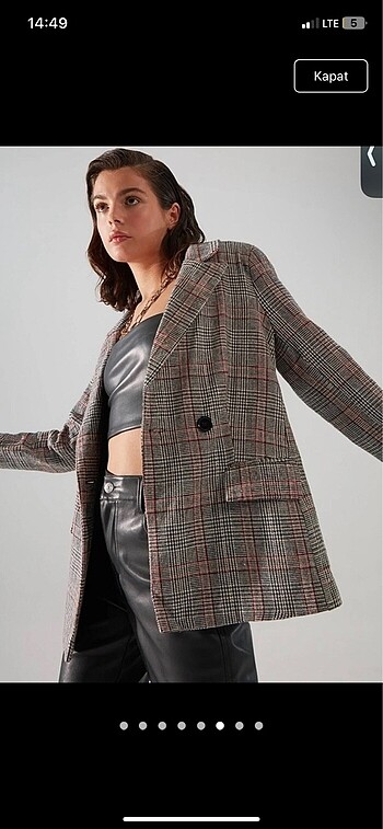 Blazer ceket