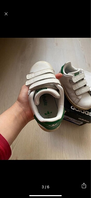 25 Beden Adidas çocuk ayakkabı