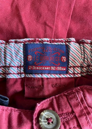 Bordo Pamuklu Erkek Çocuk Bol Kesim Pantolon - Görsel 4