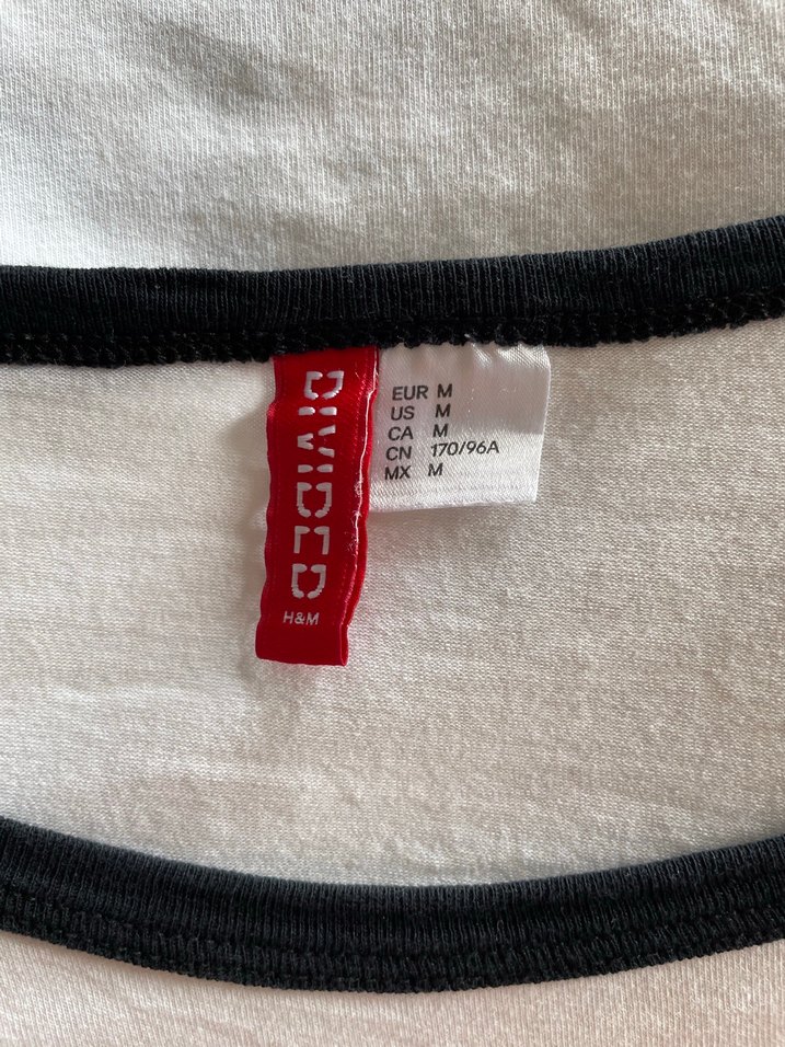 H&M Yazılı Pinterest Tişört - Görsel 5