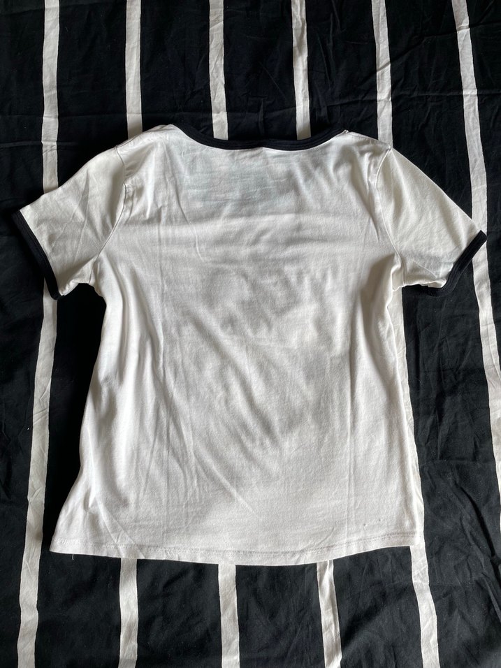 H&M Yazılı Pinterest Tişört - Görsel 4