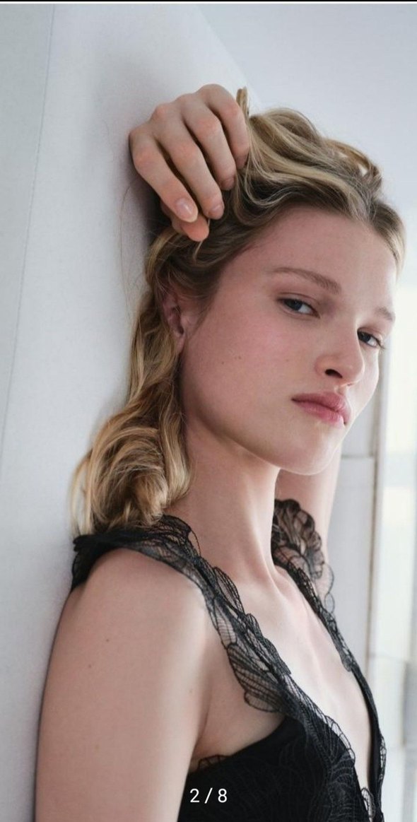 zara dantel elbise - Görsel 5