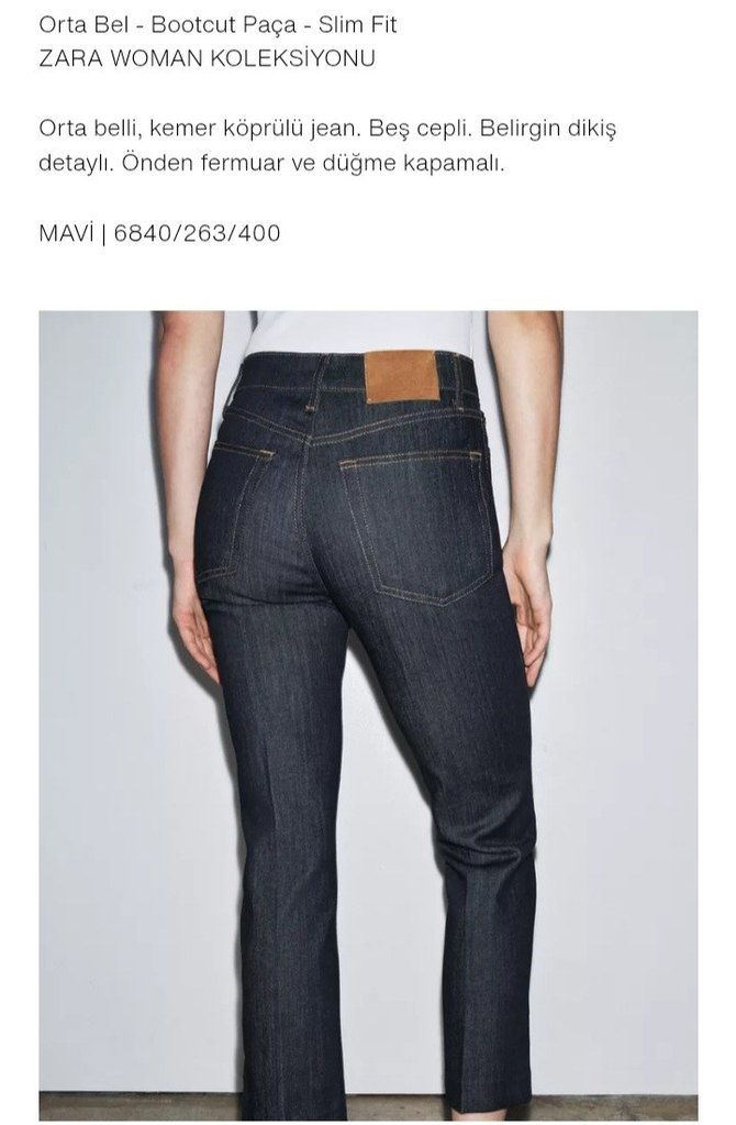 zw collection zara jean - Görsel 2