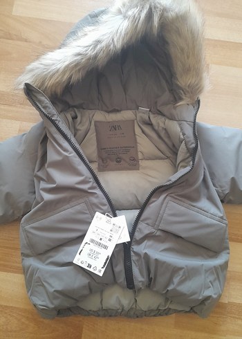 kuş tüyü mont - Görsel 8