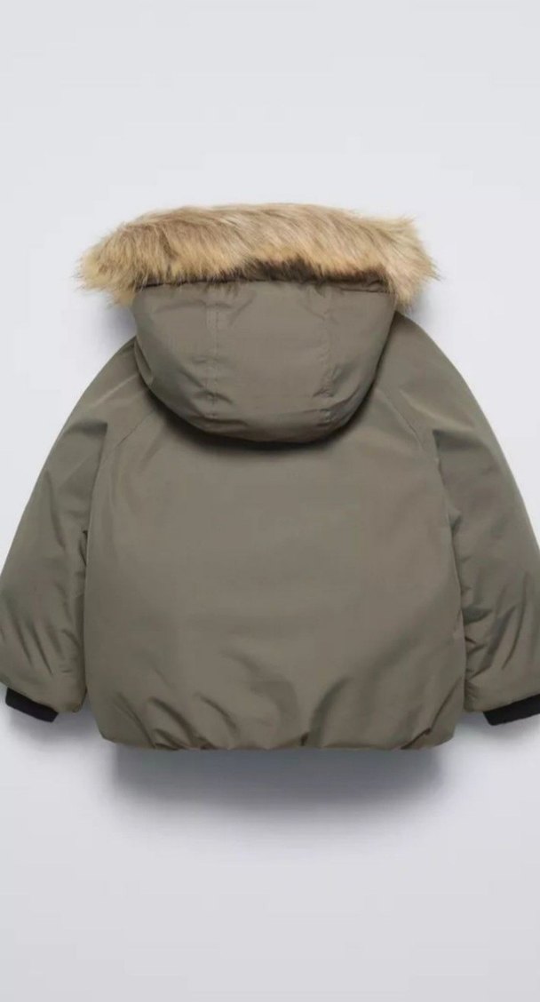 kuş tüyü mont - Görsel 3