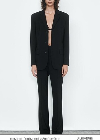 l Beden siyah Renk Orjinal zara pantolon