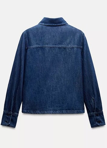 xs Beden Zara jean gömlek