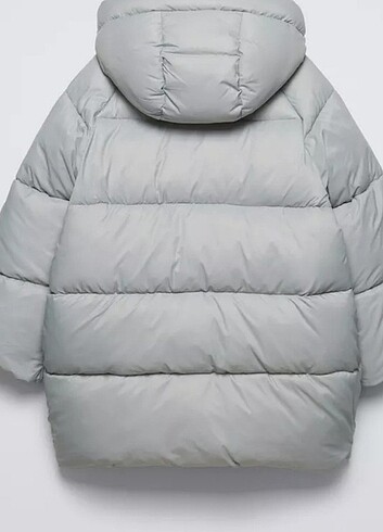Zara Uzun şişme mont