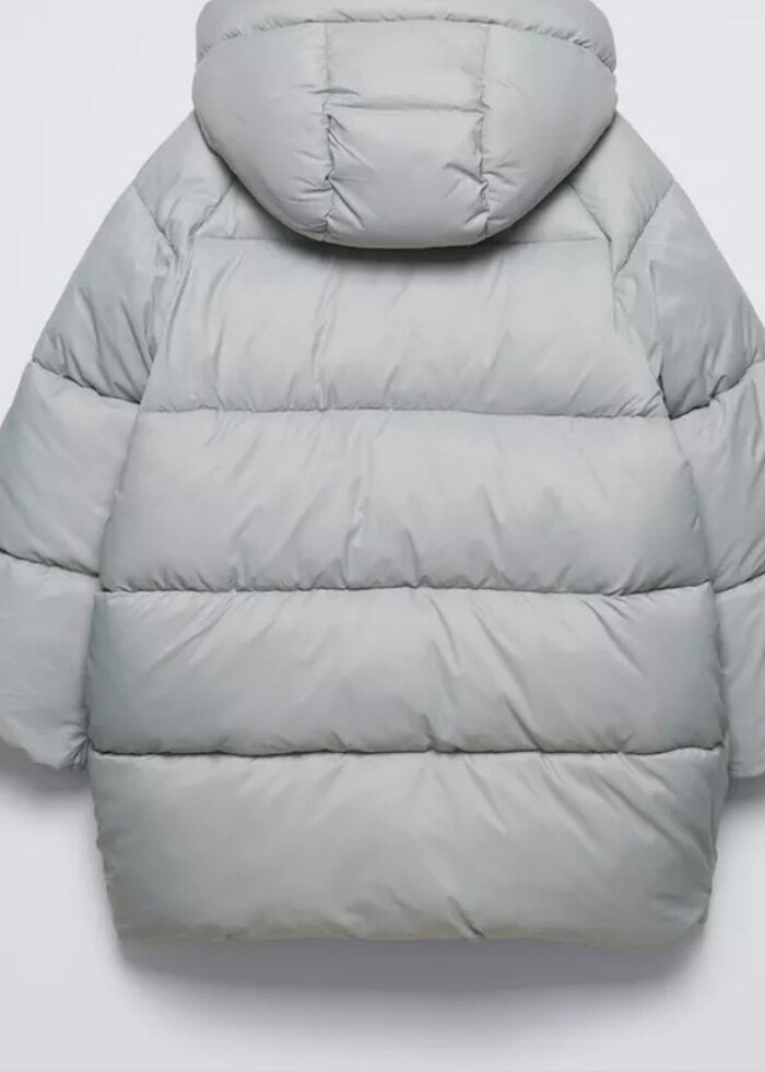 Uzun şişme mont - Görsel 2