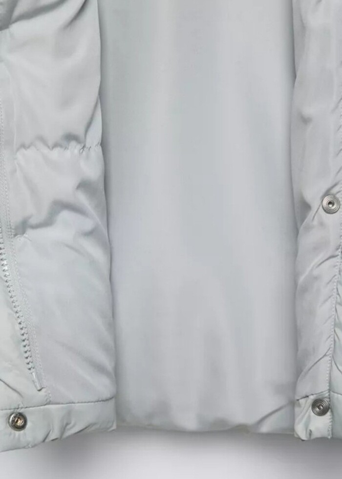 Uzun şişme mont - Görsel 3