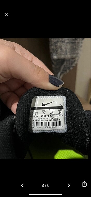 Nike Nike basketbol ayakkabısı