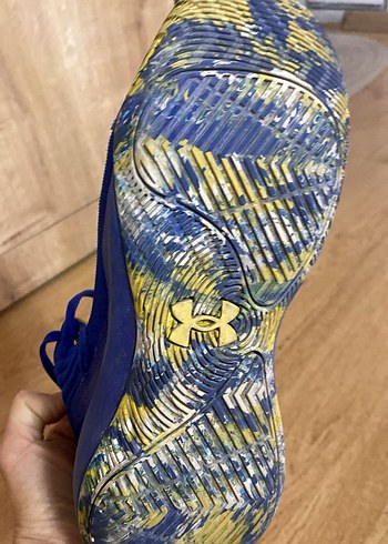 Mavi Under Armour Basketbol Ayakkabısı - Görsel 4