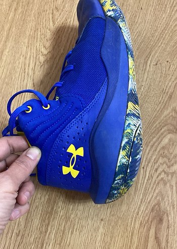 Mavi Under Armour Basketbol Ayakkabısı - Görsel 3