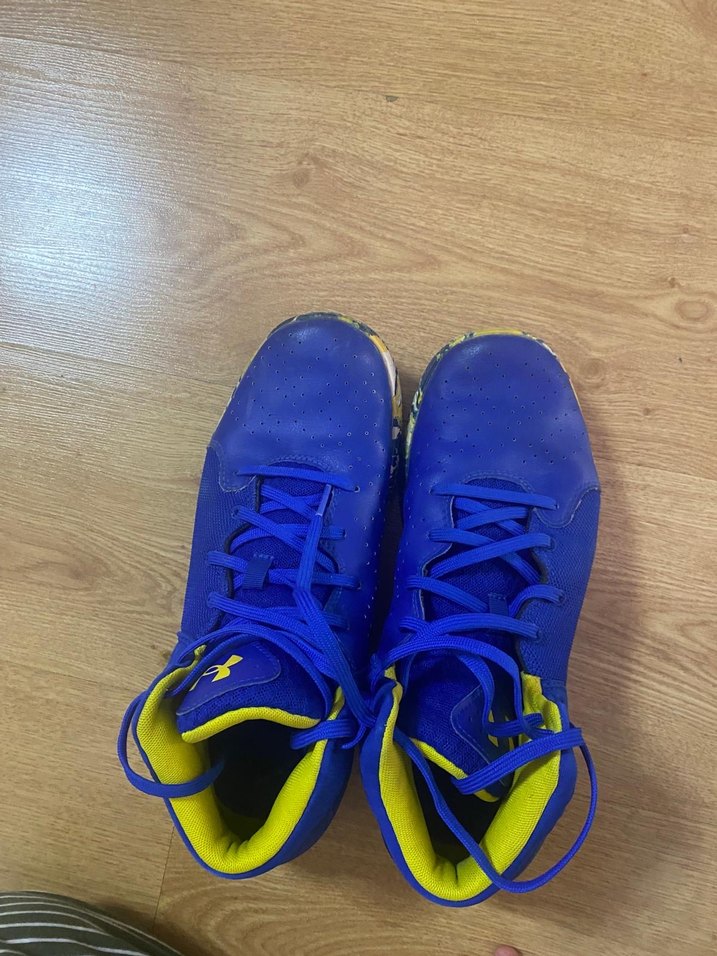 Mavi Under Armour Basketbol Ayakkabısı - Görsel 5